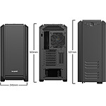 Boîtier PC be quiet! Silent Base 601 TG - Noir - Autre vue Boîtier PC be quiet! Silent Base 601 TG - Noir - Autre vue