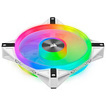 Ventilateur Boîtier Corsair QL120 RGB - Pack de 3 - Blanc - Autre vue Ventilateur Boîtier Corsair QL120 RGB - Pack de 3 - Blanc - Autre vue