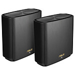 Routeur et modem Asus ZenWiFi AX (AX6600) pack de deux XT8 v2 - noir - Autre vue