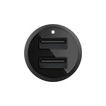 Chargeur Belkin chargeur voiture double - USB A - 24W + Câble USB-A vers USB-C (1 m) - Autre vue Chargeur Belkin chargeur voiture double - USB A - 24W + Câble USB-A vers USB-C (1 m) - Autre vue