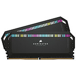 Mémoire Corsair Dominator Platinum RGB Black - 2 x 32 Go (64 Go) - DDR5 6800 MHz - CL40 - Autre vue Mémoire Corsair Dominator Platinum RGB Black - 2 x 32 Go (64 Go) - DDR5 6800 MHz - CL40 - Autre vue
