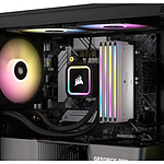Mémoire Corsair Dominator Titanium RGB White - 2 x 16 Go (32 Go) - DDR5 7200 MHz - CL34 - Autre vue Mémoire Corsair Dominator Titanium RGB White - 2 x 16 Go (32 Go) - DDR5 7200 MHz - CL34 - Autre vue