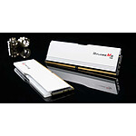 Mémoire G.Skill Ripjaws M5 RGB White - 2 x 16 Go (32 Go) - DDR5 5600 MHz - CL46 - Autre vue Mémoire G.Skill Ripjaws M5 RGB White - 2 x 16 Go (32 Go) - DDR5 5600 MHz - CL46 - Autre vue