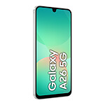 Smartphone Samsung Galaxy A26 5G (Blanc) - 256 Go - 6 Go - Autre vue Smartphone Samsung Galaxy A26 5G (Blanc) - 256 Go - 6 Go - Autre vue