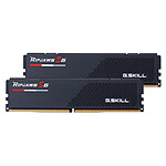 Mémoire G.Skill Ripjaws S5 Black - 2 x 48 Go (96 Go) - DDR5 6000 MHz - CL30 - Autre vue Mémoire G.Skill Ripjaws S5 Black - 2 x 48 Go (96 Go) - DDR5 6000 MHz - CL30 - Autre vue