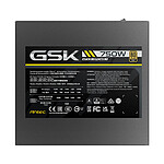 Alimentation PC Antec GSK 750 - Autre vue Alimentation PC Antec GSK 750 - Autre vue