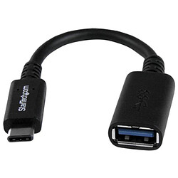 StarTech.com Câble USB 3.0 (C) / USB 3.0 (A) Noir MF - 15 cm StarTech.com Câble USB 3.0 (C) / USB 3.0 (A) Noir MF - 15 cm