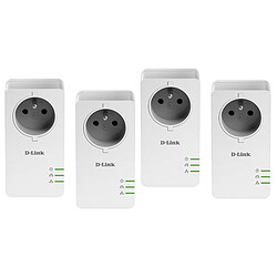 D-Link DHP-P601AV x2 - Pack 4 CPL1000 D-Link DHP-P601AV x2 - Pack 4 CPL1000