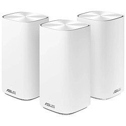 Asus ZenWiFi AC Mini (AC1500) pack de trois CD6 - blanc Asus ZenWiFi AC Mini (AC1500) pack de trois CD6 - blanc