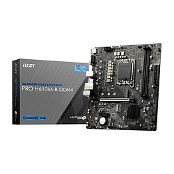 MSI PRO H610M-B DDR4 MSI PRO H610M-B DDR4