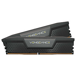 Corsair Vengeance Black - 2 x 16 Go (32 Go) - DDR5 7200 MHz - CL34 Corsair Vengeance Black - 2 x 16 Go (32 Go) - DDR5 7200 MHz - CL34