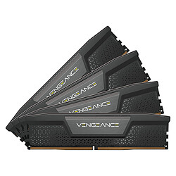 Corsair Vengeance Black - 4 x 16 Go (64 Go) - DDR5 6400 MHz - CL32
