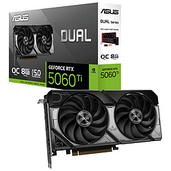 Asus DUAL GeForce RTX 5060 Ti 8GB GDDR7 OC Edition (Exclusivité web)