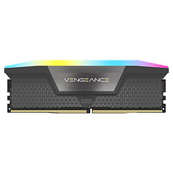 Corsair Vengeance RGB Black - 1 x 32 Go (32 Go) - DDR5 6000 MHz - CL38 - Ryzen Edition