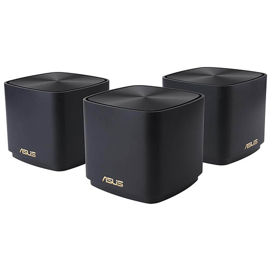 Routeur et modem Asus ZenWiFi AX Mini (AX1800) pack de trois XD4 - noir