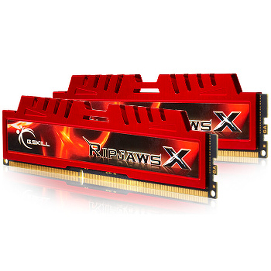 Mémoire G.Skill Extreme3 Ripjaws X DDR3 2 x 2 Go 1600 MHz CAS 9