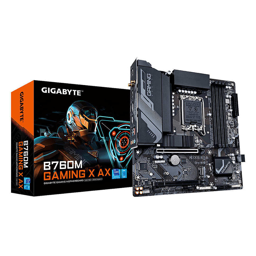 Carte mère Gigabyte B760M GAMING X AX